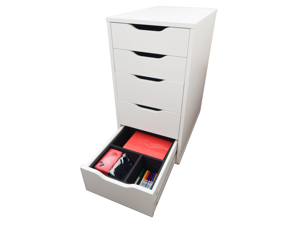 Polar Whale Drawer Organizer Compatible with Ikea Alex (Fits Lower Tall  Drawers) Tray Waterproof Insert Office Home Dorm 11.5 X 14.5 X 4.2 Inches 3