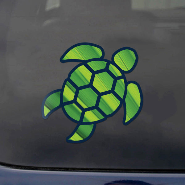 Red Hound Auto Sea Turtle Green Burst Sticker Decal Wall Tumbler Cup Window Car Truck Laptop 2.5 Inches