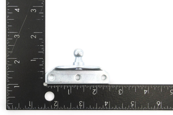 2 Ball Stud Brackets 10mm Compatible with Gas Prop Strut Spring Lift Coated Steel 10mm